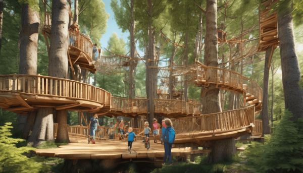 Le bois des lutins : un parc d’aventures en forêt pour toute la famille